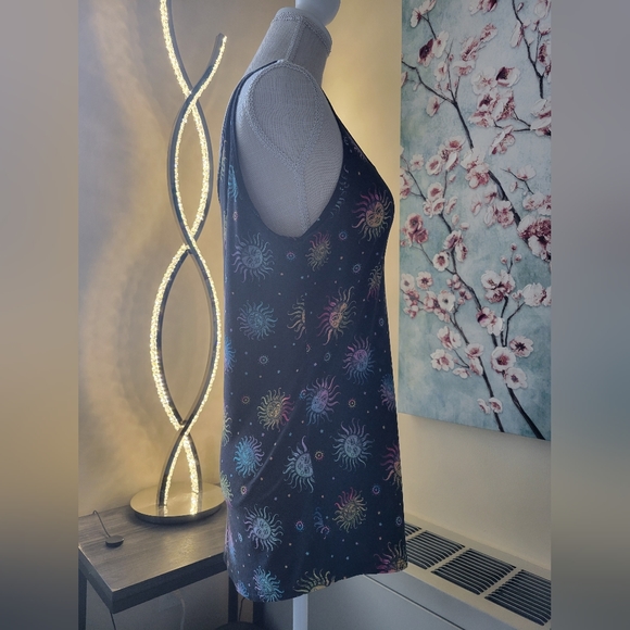 Black Tank with Sun and Stars - Picture 3 of 5